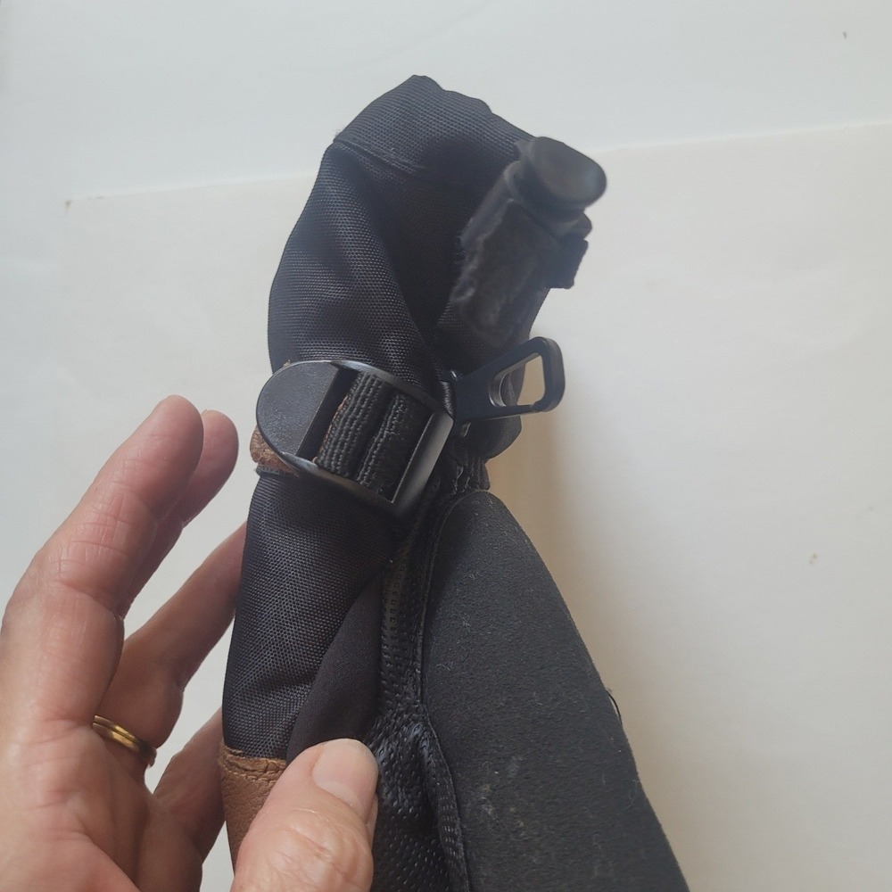 Carhartt Mens Black Storm Defender Insulated Gauntlet Gloves XL - Picture 3 of 7